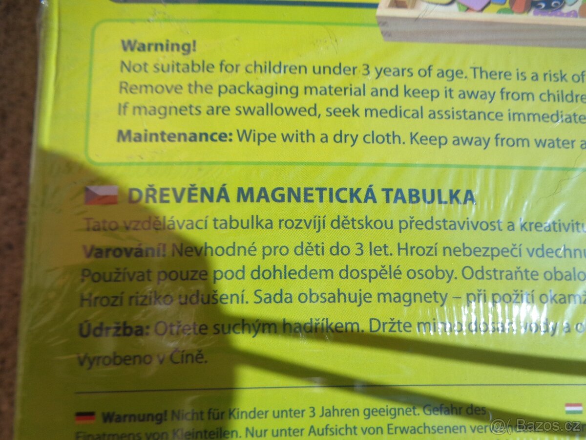 Magnetická tabulka naučná - 2