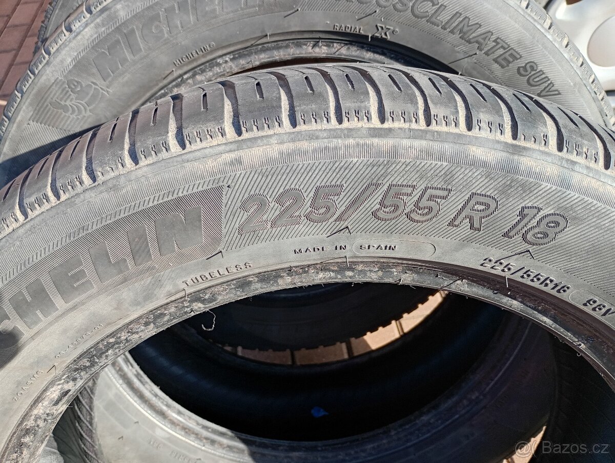 Celoroční 225/55 R18 MICHELIN CROSSCLIMATE SUV - 2