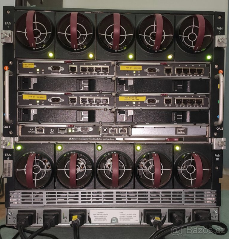 HPE BladeSystem c7000 G1 Enclosure - 2