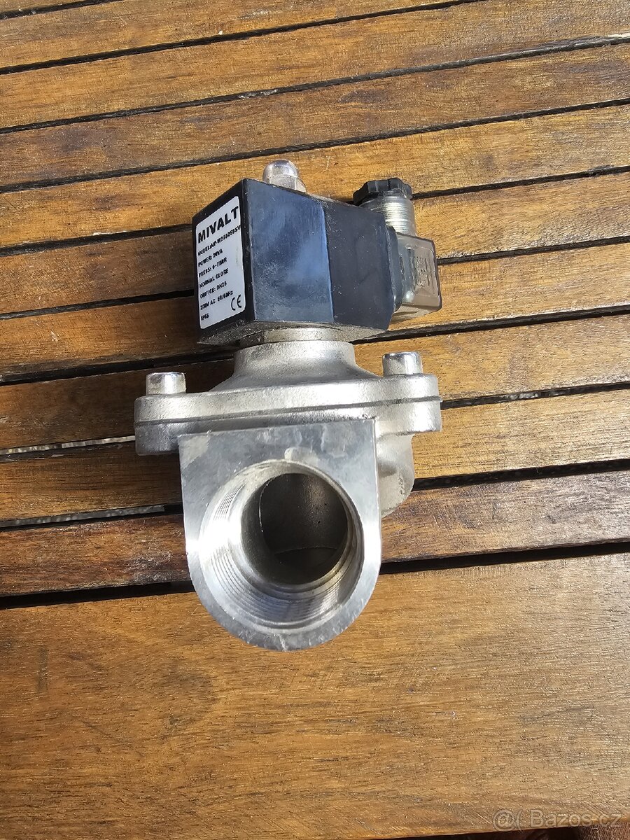 Elektromagnetický ventil nerez nový - 2