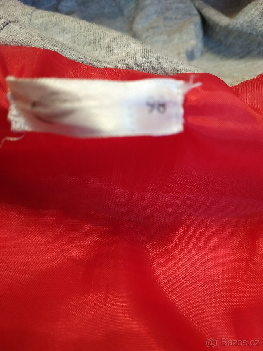 Prodám dětské přechodové bundy 98 a 110 - 2