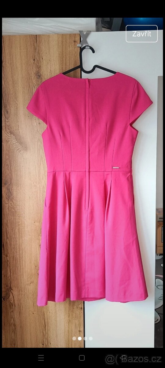 Růžové šaty Orsay - 2