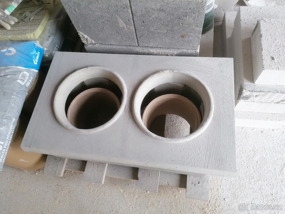 Komíny Fejta - zbytky - 2