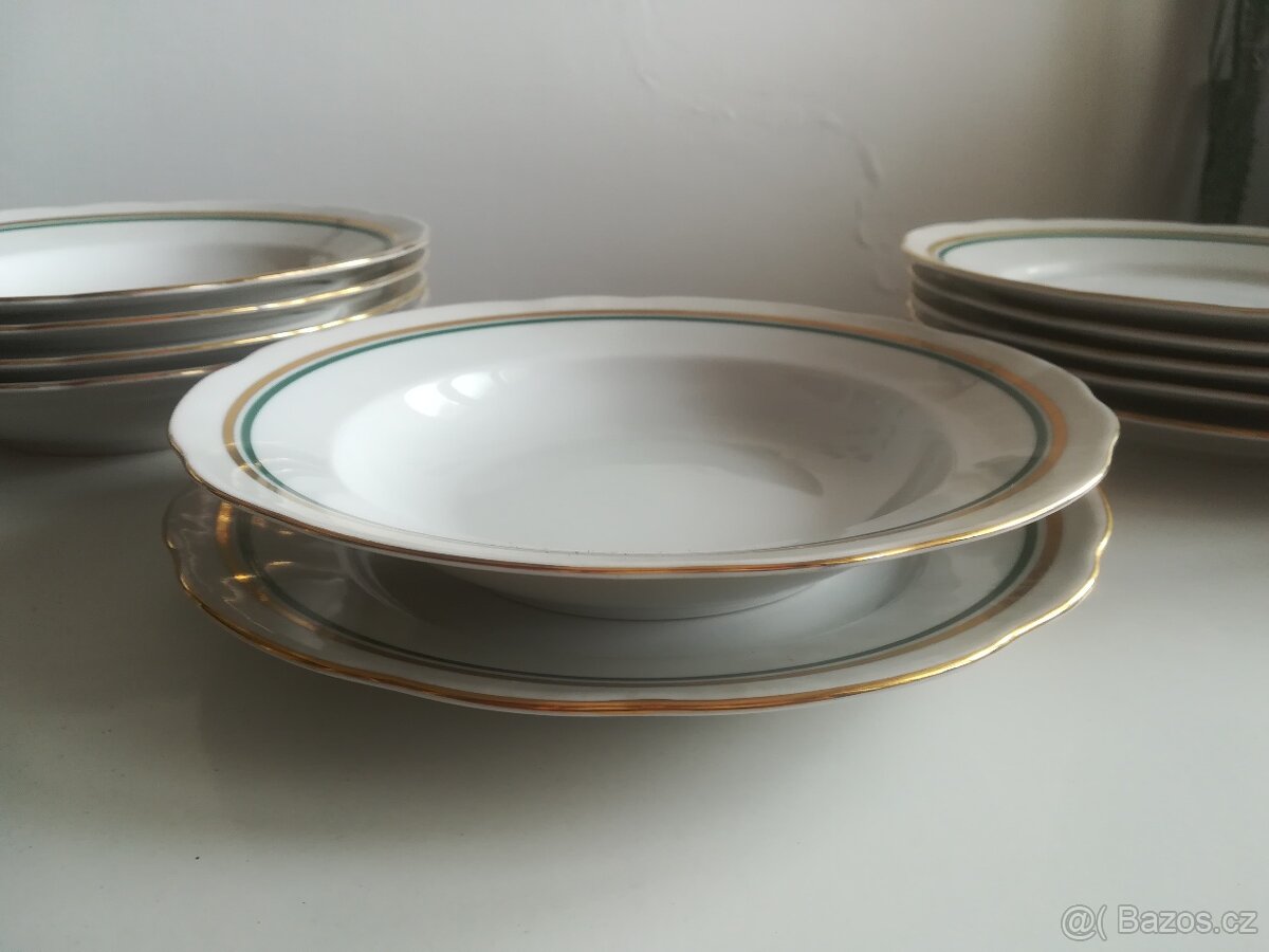 retro talíře - 2