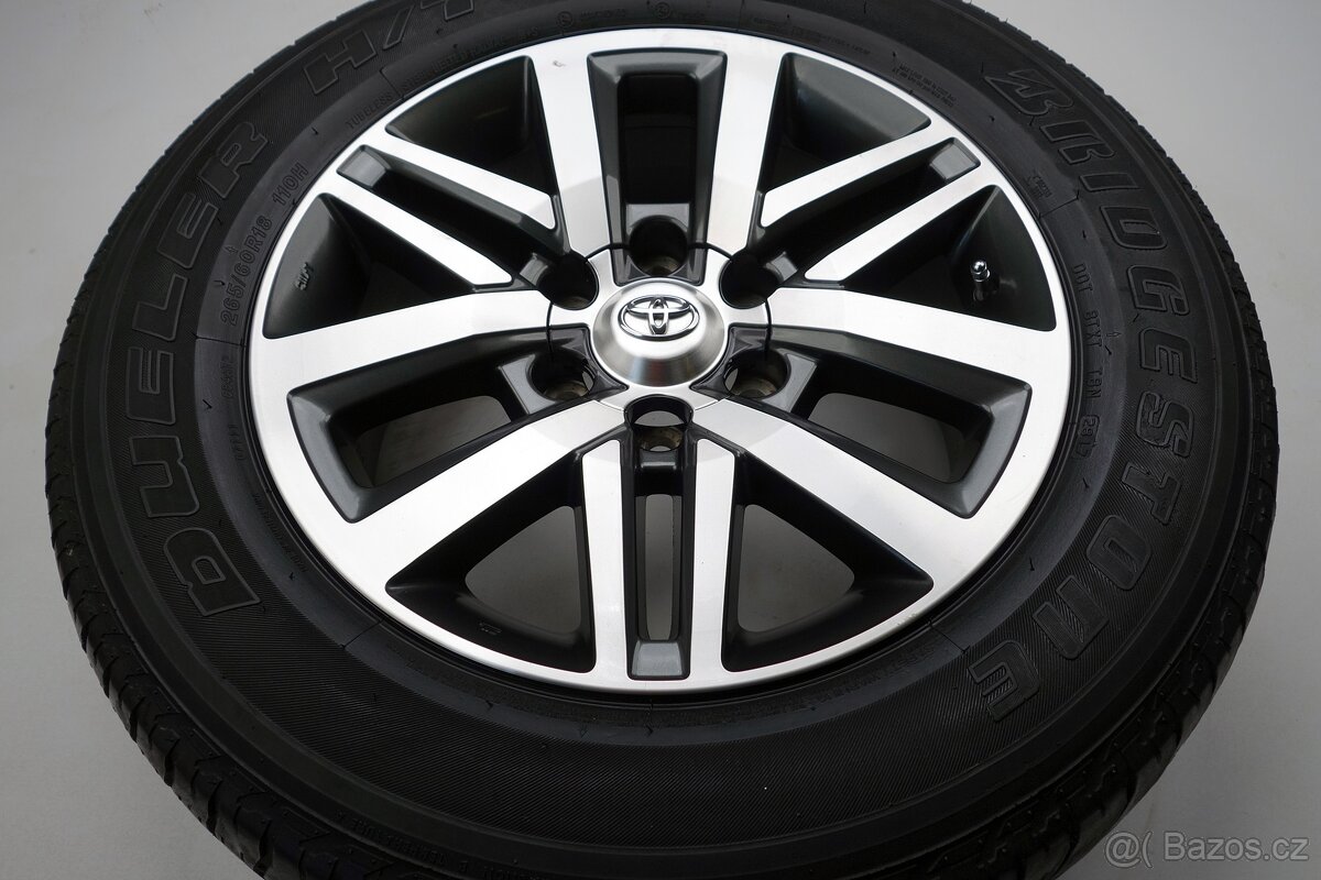 Toyota Hilux - Originání 18" alu kola - Letní pneu