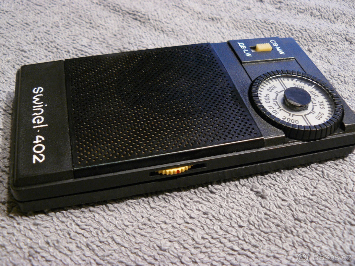 Rádio tranzistorák SWIREL 402 - SSSR - Plně funkční - 2