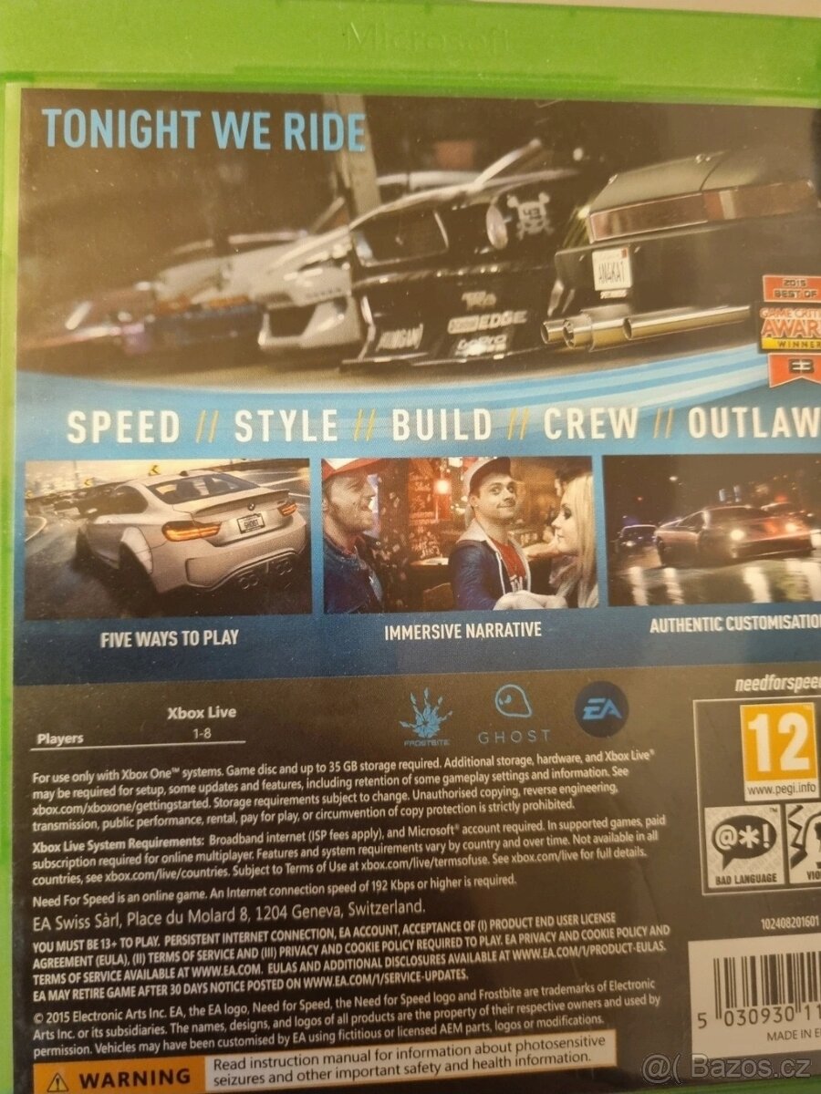 Need for speed xbox one možná sleva - 2