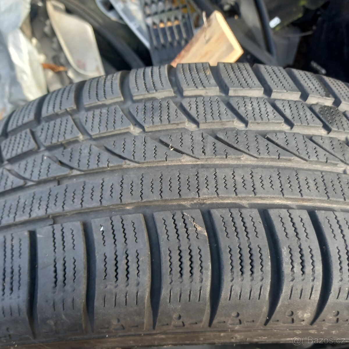 Vw passat 205/55R16 zimní pneu - 2