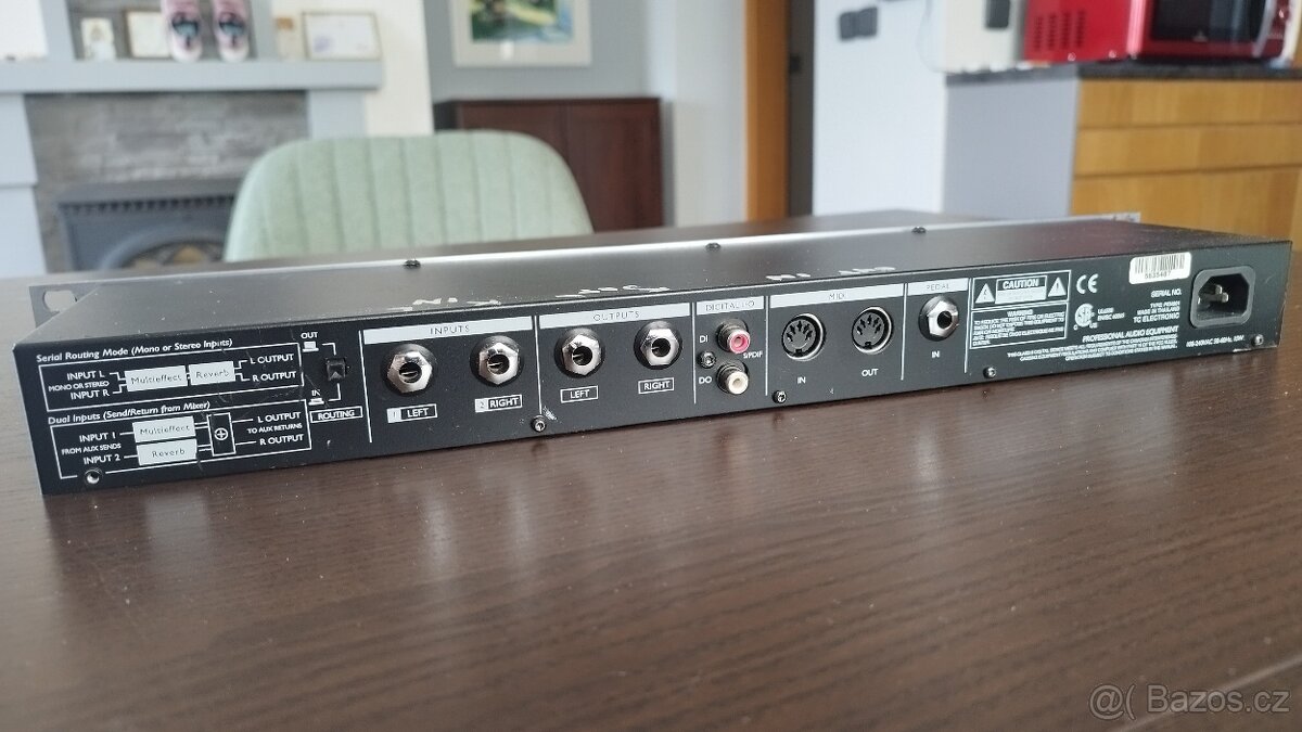 prodám hall a efekty TC Electronic M300 dual procesor - 2