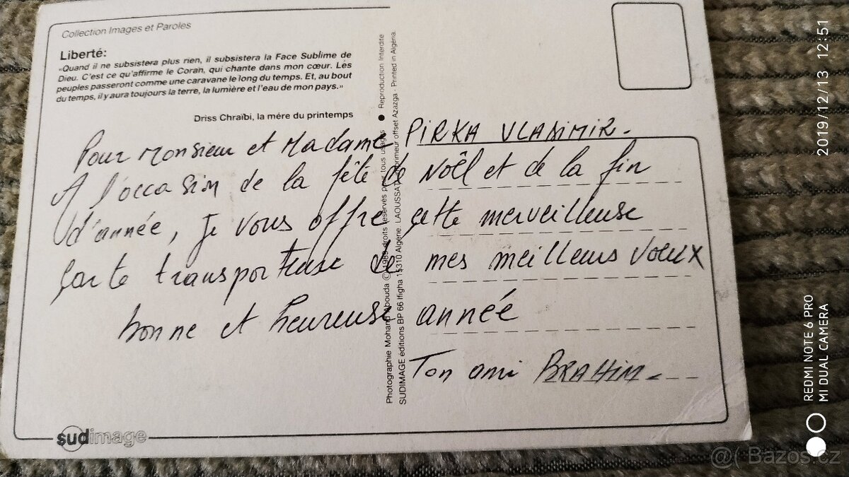 pohlednice stará Alžírsko - 2