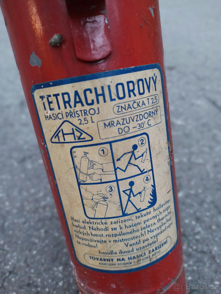 Retro hasicí přístroj - 2