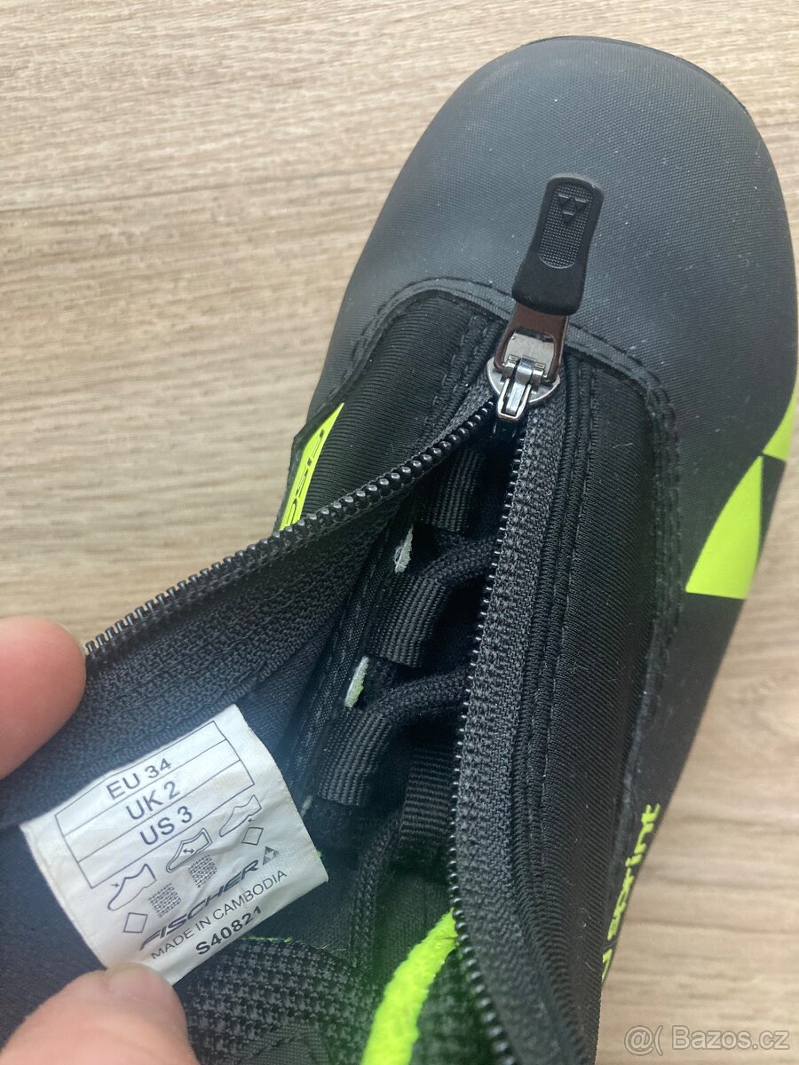 Dětské boty na běžky - Fischer XJ Sprint- v.34 - 2