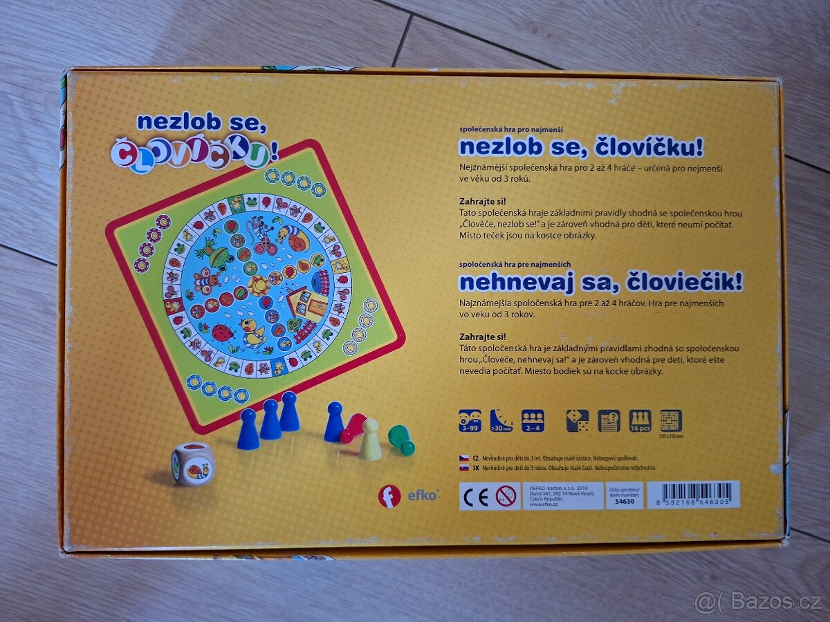 stolní hra Člověče nezlob se - 2