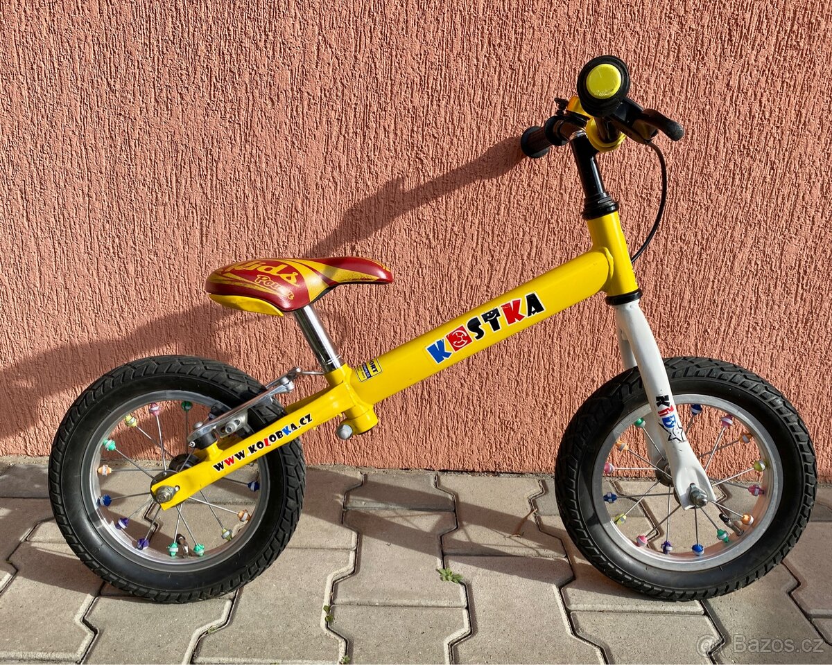 Dětské odrážedlo KOSTKA (žluté) - 2