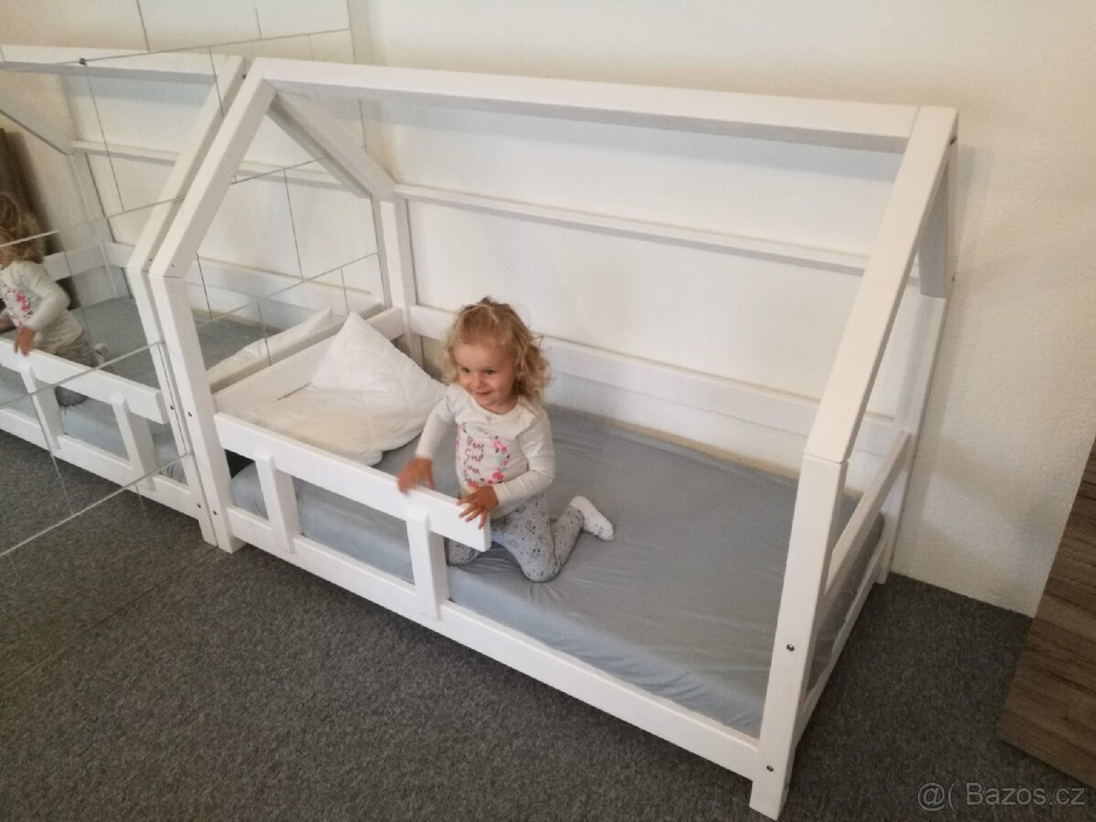 Dětská domečková dvou postel 160x80cm - 2