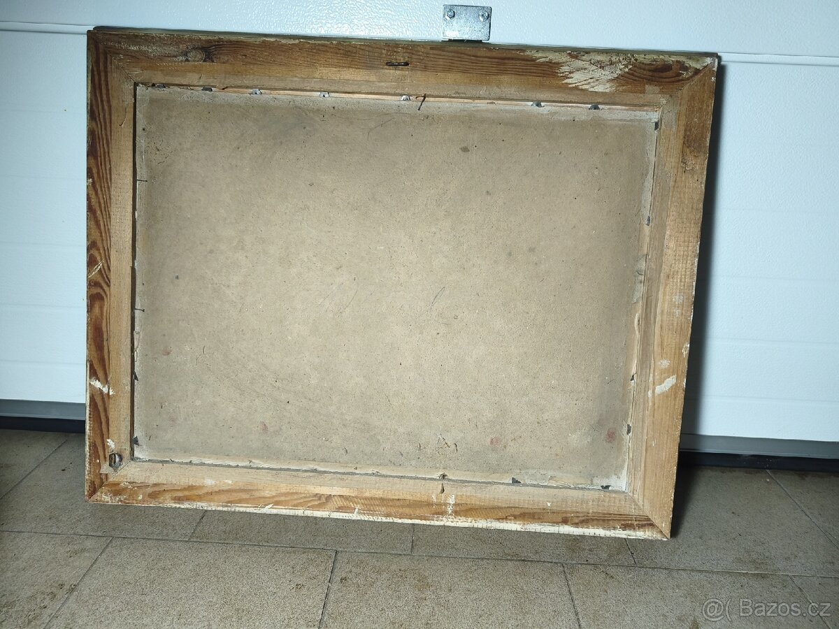 Starý malovaný obraz - 2