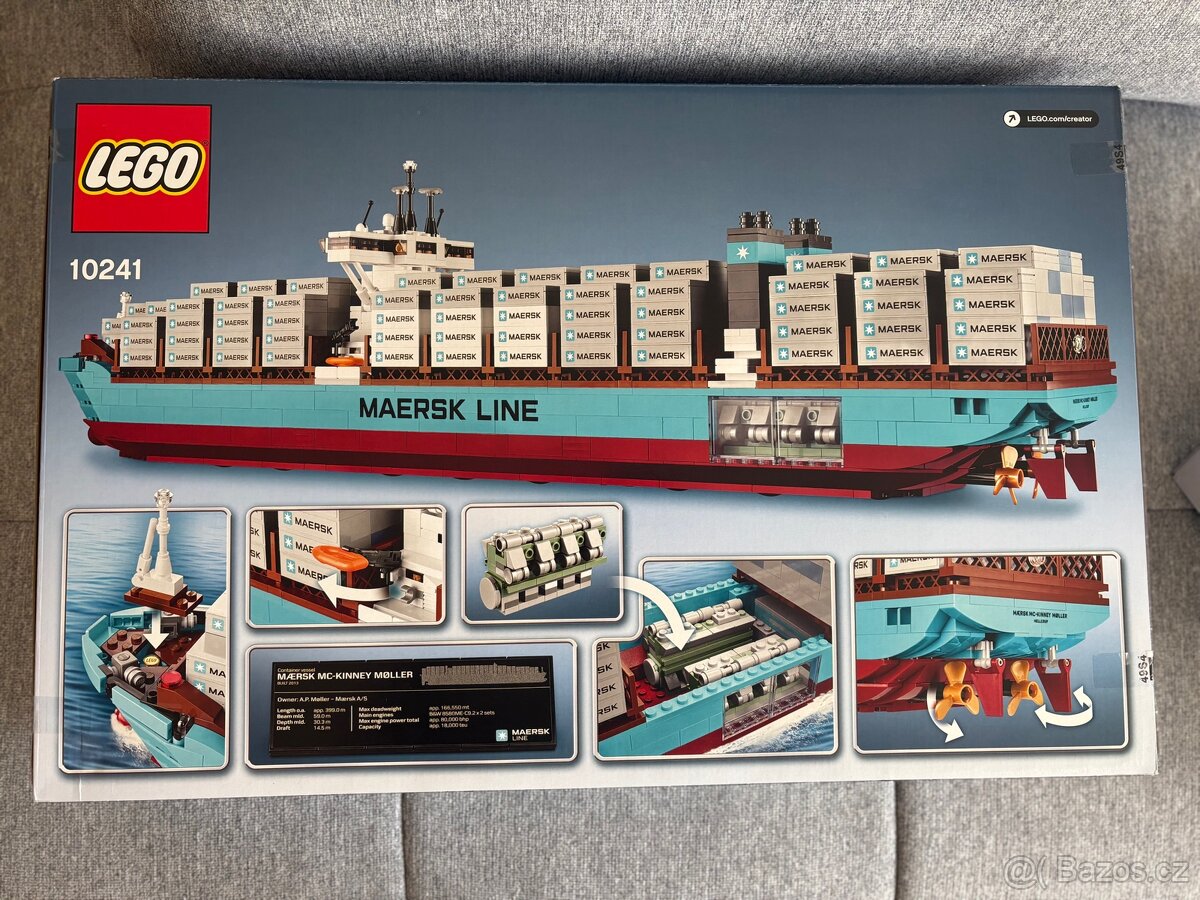 Prodám CREATOR LEGO Maersk Loď - 2