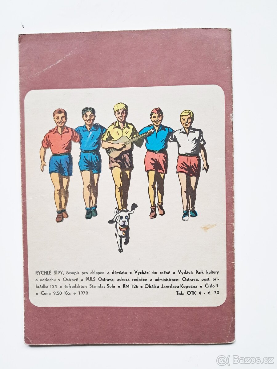 Rychlé šípy číslo 1, ročník 1970 - 2