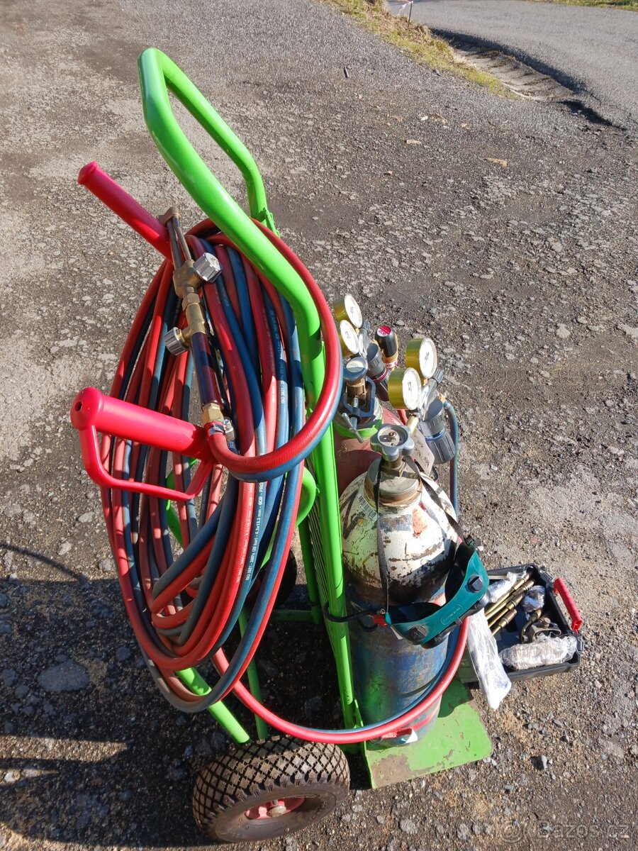 prodám malý autogen, svařovací souprava Linde - 2