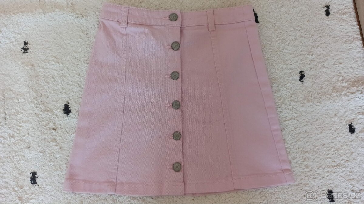 Dívčí riflová sukně - vel. 152 - nová - 2