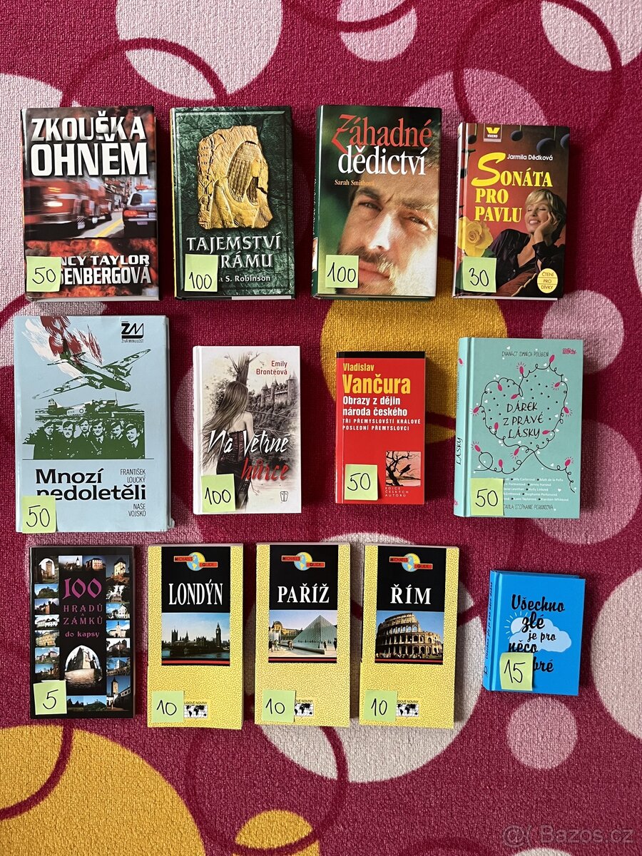 Mix knihy, časopisy - 2