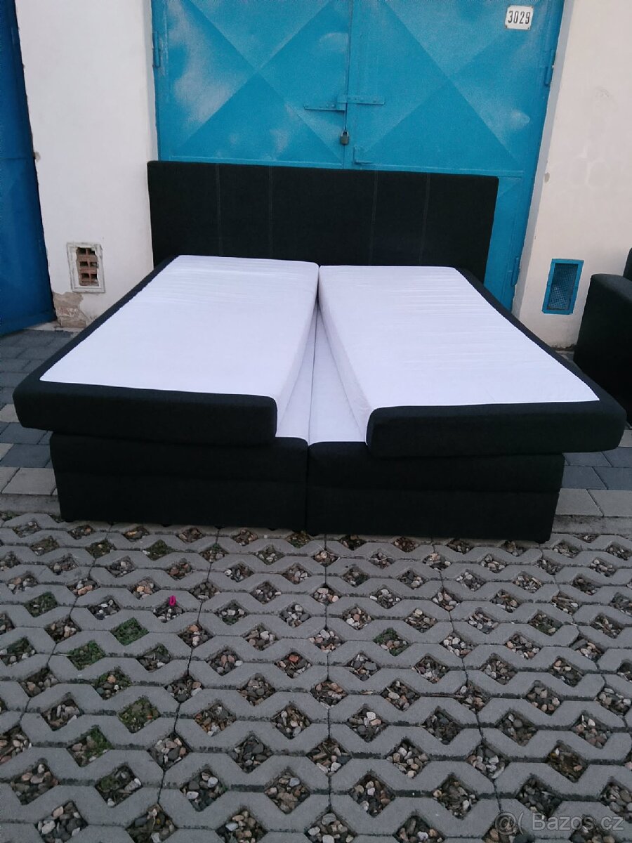 Prodám boxspring postel rozměry 180/200 - 2