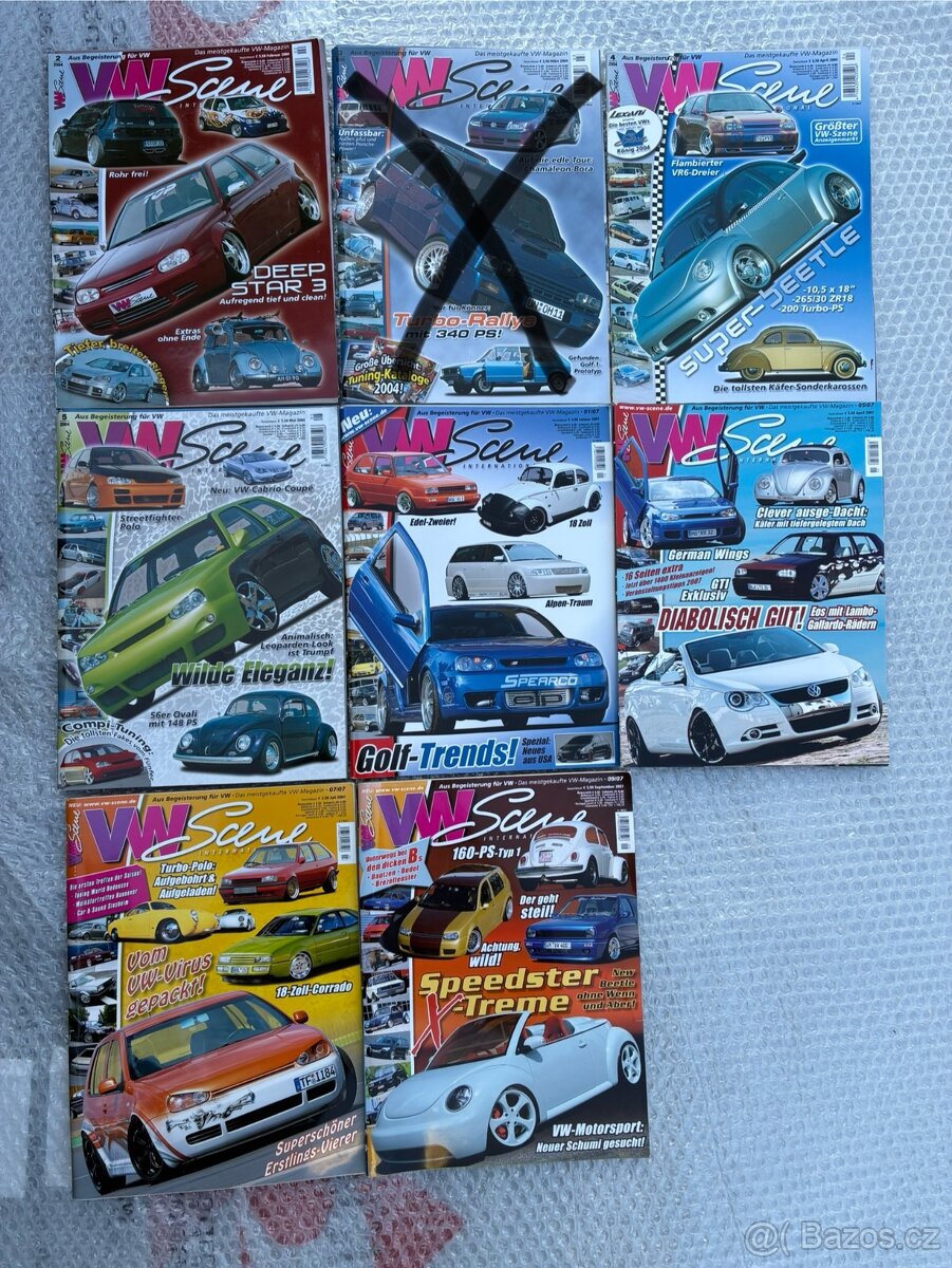časopisy VW scene - 2