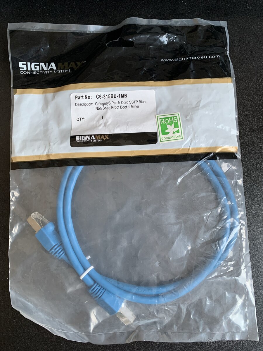10ks Patch kabelů CAT6 SSTP 1m - 2