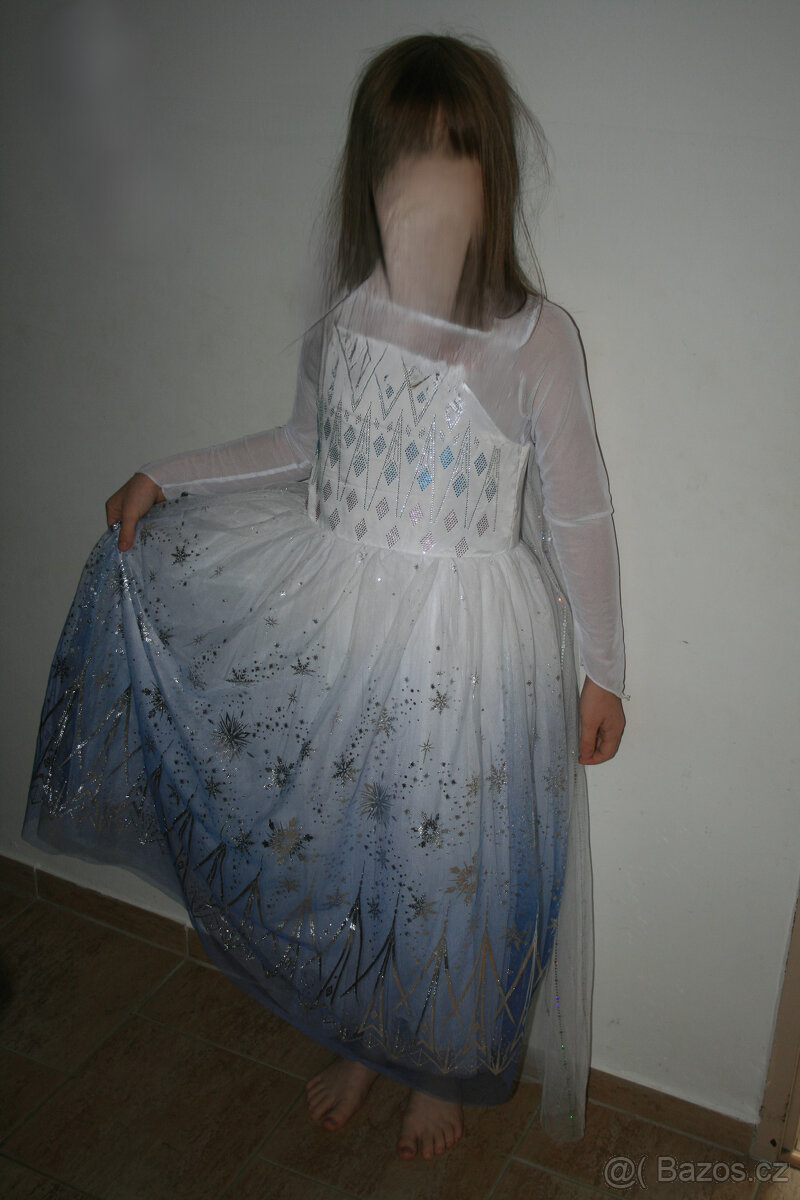 Šaty pro princeznu - bílé - 2