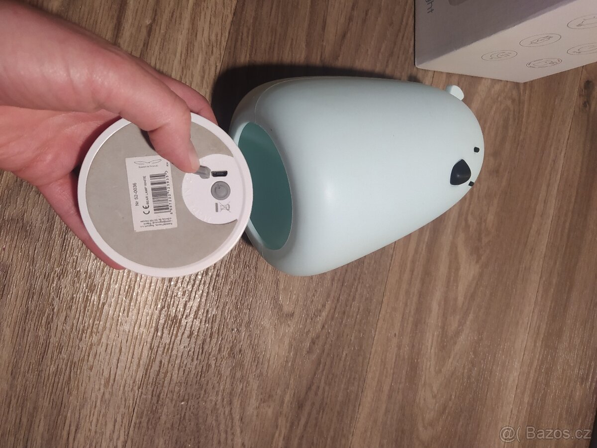 Dětská dotyková lampička Medvídek Rabbit & Friends - 2