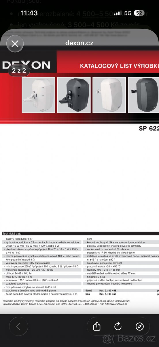 Dexton SP 622 - 2