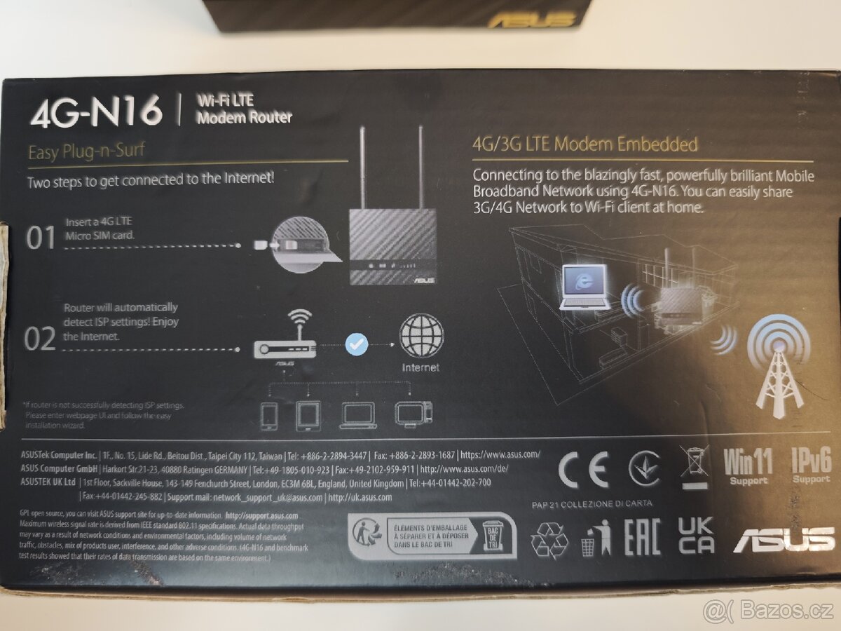 Asus 4G modem/router - 2