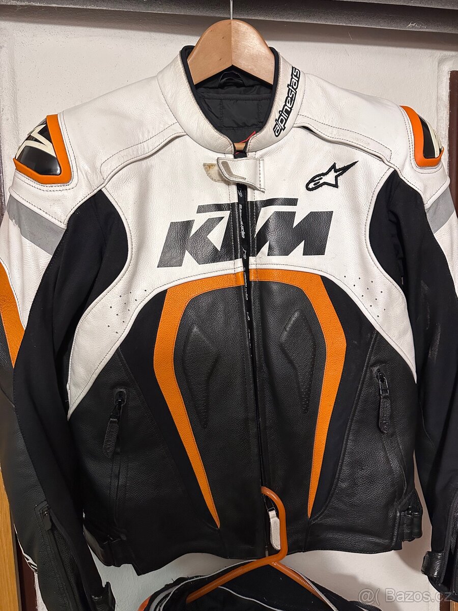 Dvoudílná kožená kombinéza KTM Alpinestars - 2