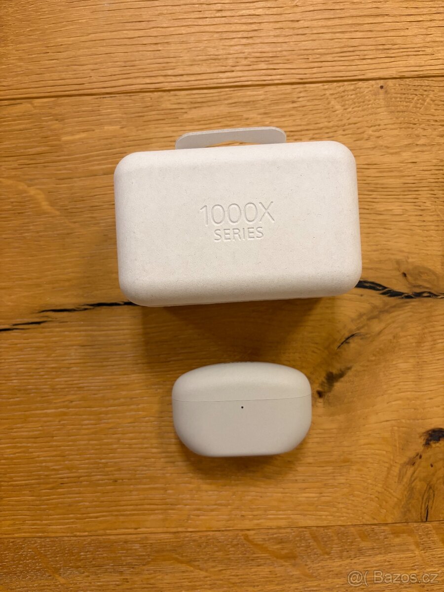 Sony WF-1000X - Stříbrné - 2