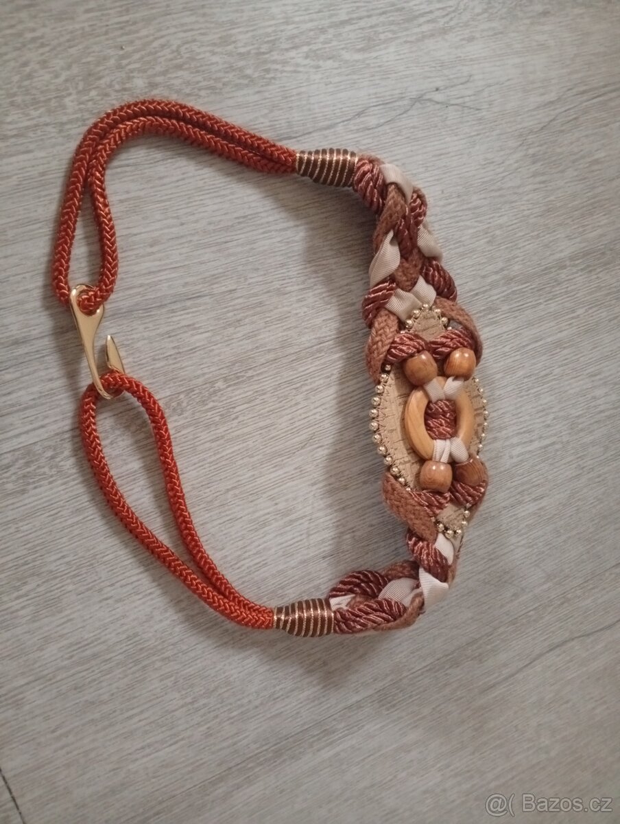 Dámský ozdobný opasek nový - 2