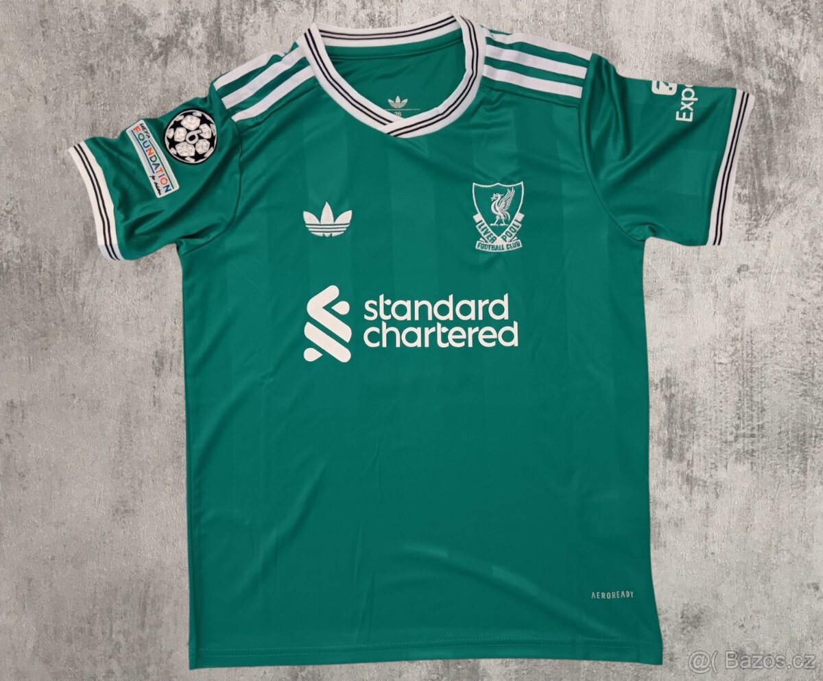 dětský dres SALAH Liverpool FC 25/26 green - 2