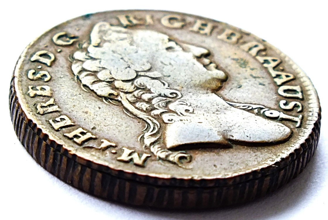 Pamětní šroubovací krejcar Marie Terezie,František Lotrinský - 2