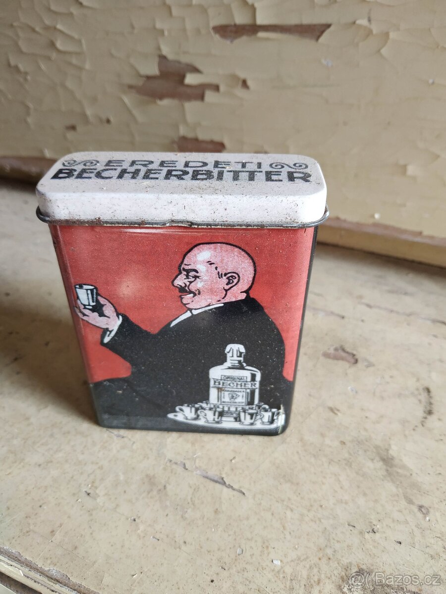 Staré plechovky - kakao, tabák, atd - 2