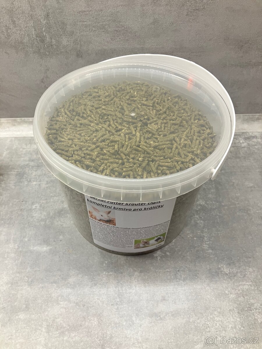 Granule pro Kraliky Berkel Futter Kräuter Light 2,2 kg - 2