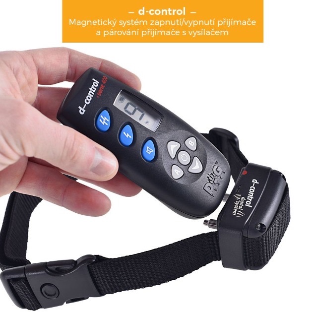 Prodám výcvikový obojek pro psa Dogtrace d-control 400 - 2