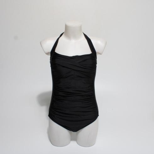 Jednodílné plavky dámské Smismivo L černé - 2