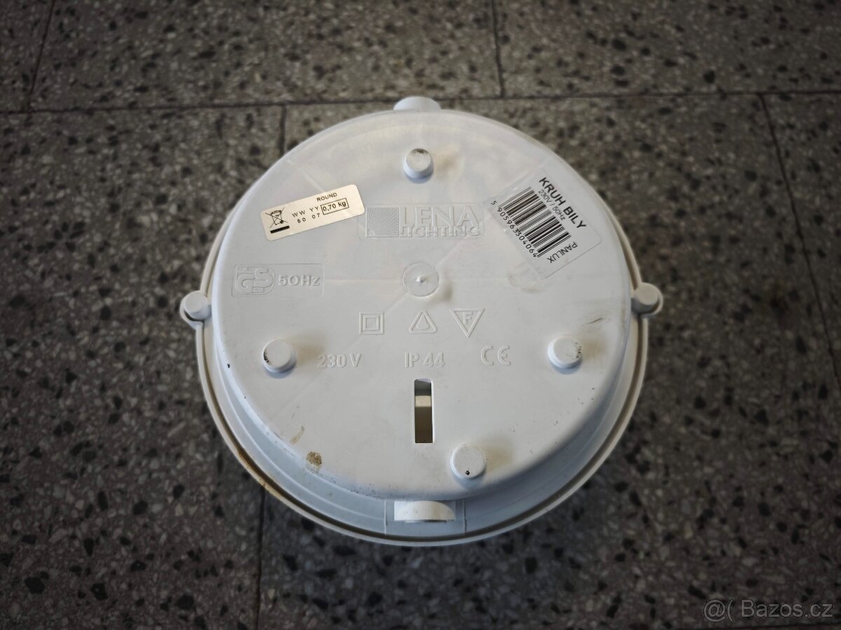 Kruhová bílá svítidla LENA - 2