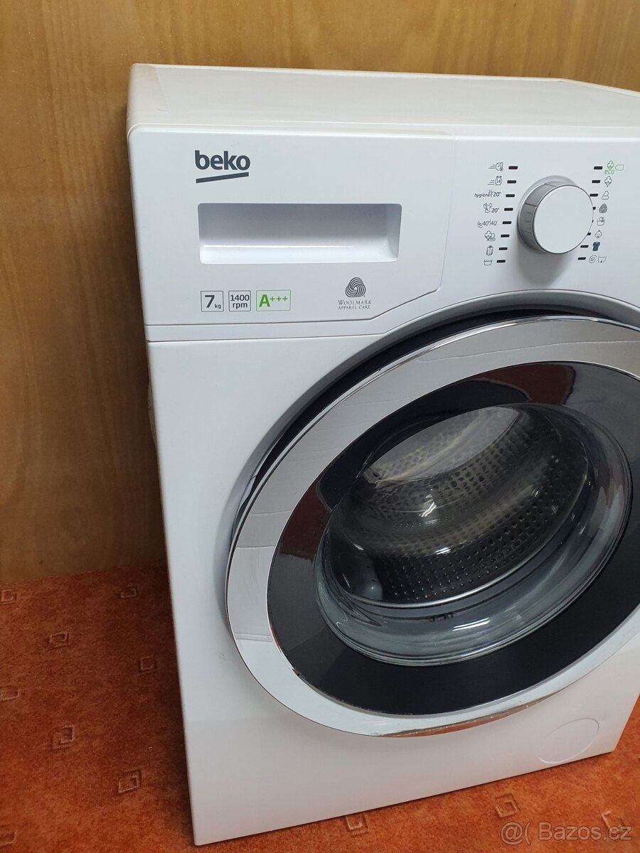 7kg moderní A+++ pračka Beko, dovoz autem - 2