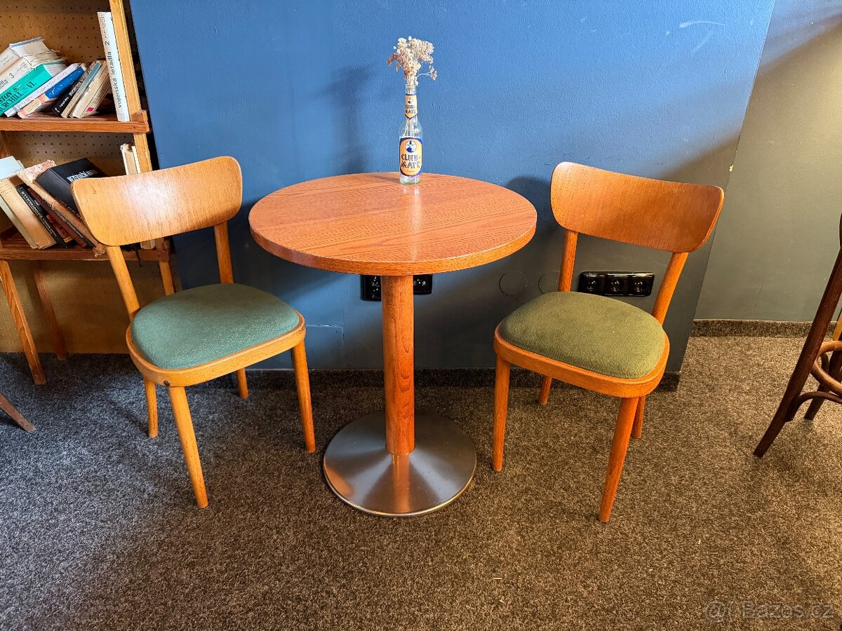 Retro židle + stůl SET 4 - 2
