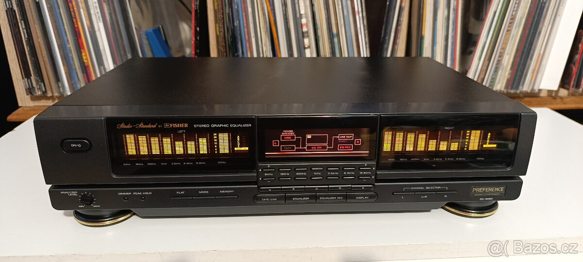 FISHER EQ-9060 Stereo Graphic Equalizer / Analyzer - 2