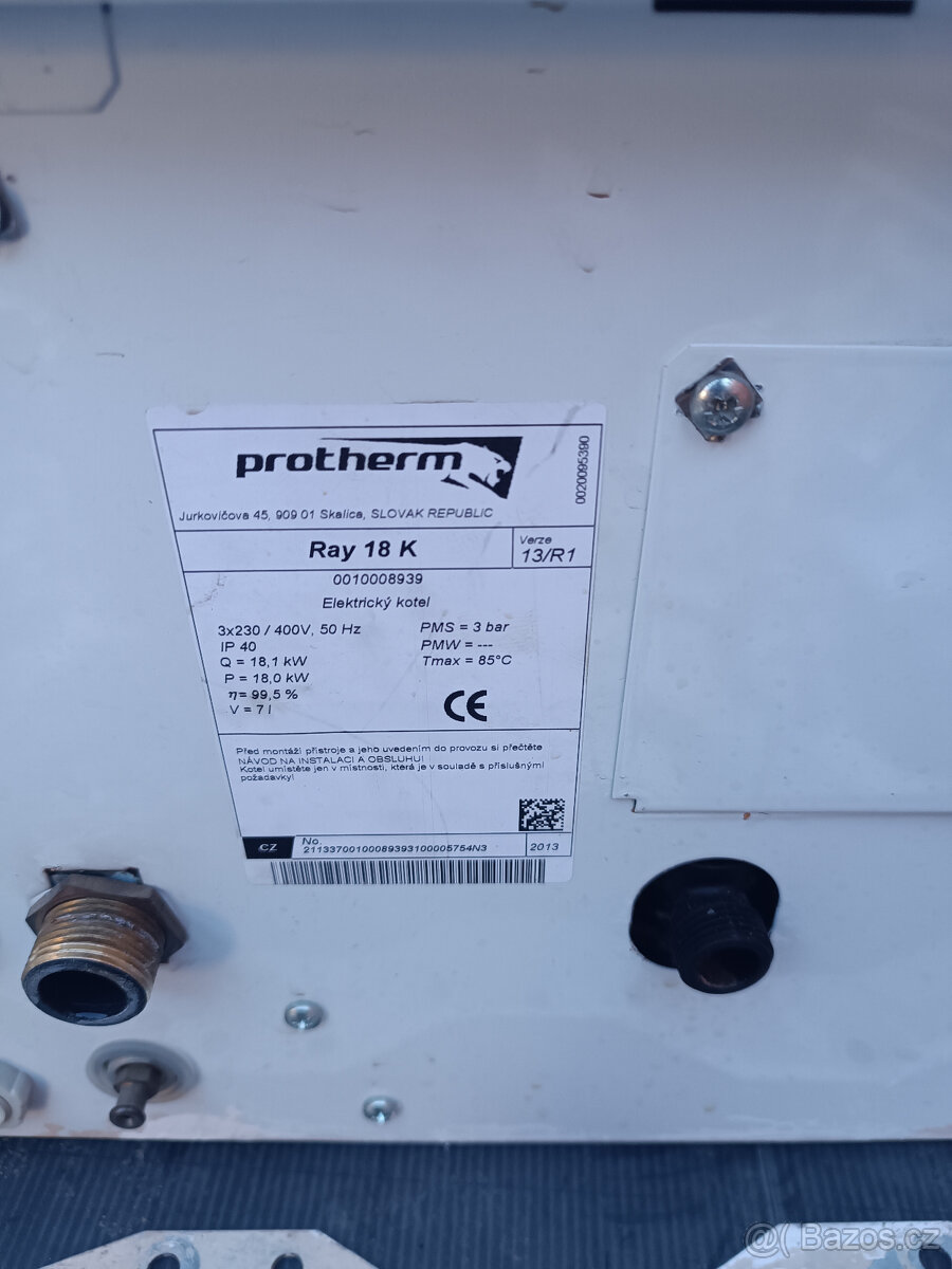 Protherm kotel elektrický RAY 18 K, 18 kW - 2