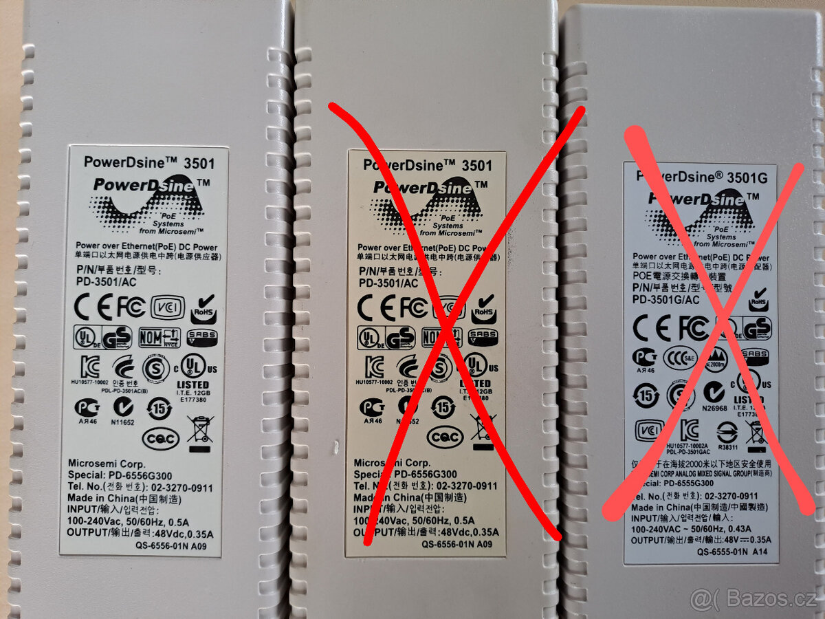 PoE injektor PowerDsine 3501 - 2