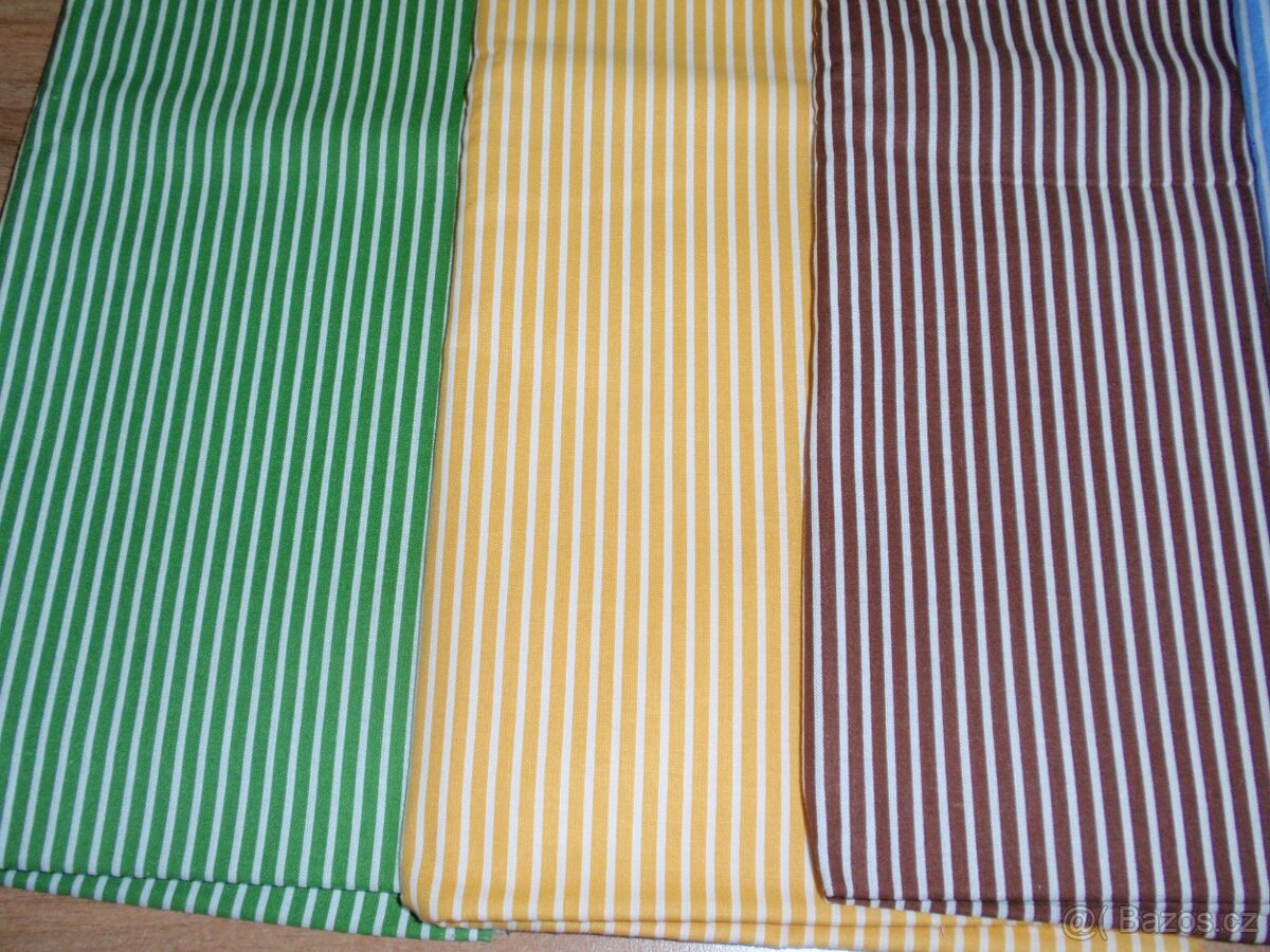 Nové látky s proužky - 2