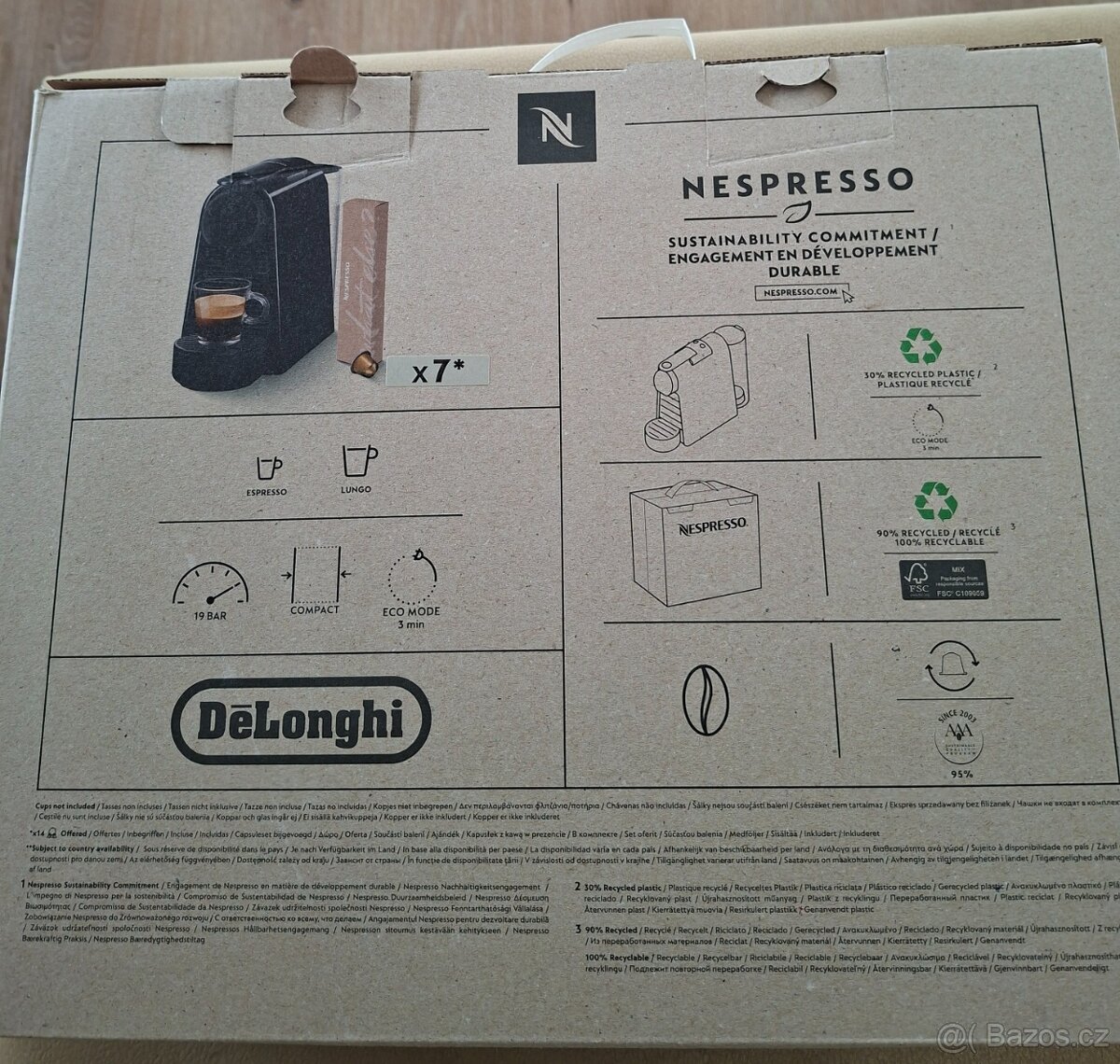Kavovar Nespresso Essenza Mini - 2