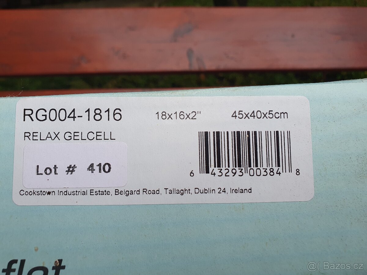 Antidekubitní sedák Relax Gelcell - 2